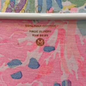 Lilly Pulitzer Melle Racerback Tank Dress size Medium